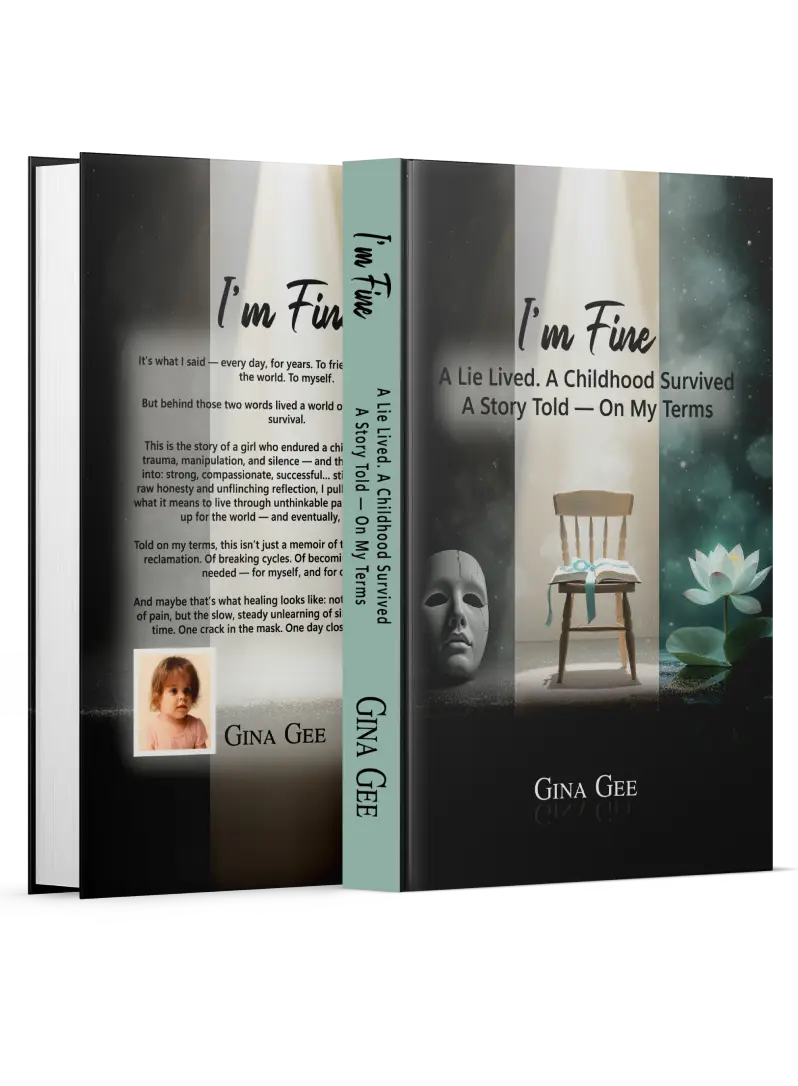 Book cover: I'm Fine by Gina Gee