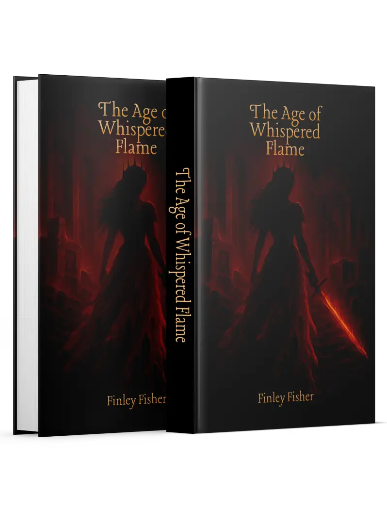Book cover: The Age of Whispered Flame by Finley Fisher